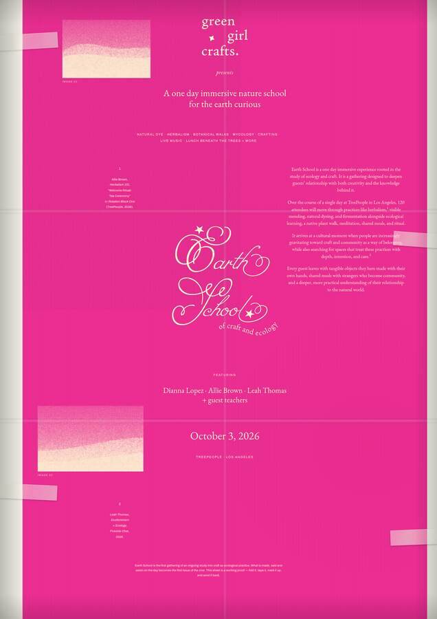 Programme sheet. A working proof, folded, taped, marked up and sent back.