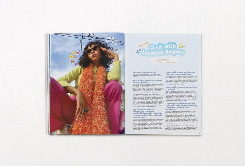 Feature spread.